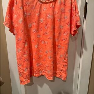 Tshirt. Hot pink/Orangez